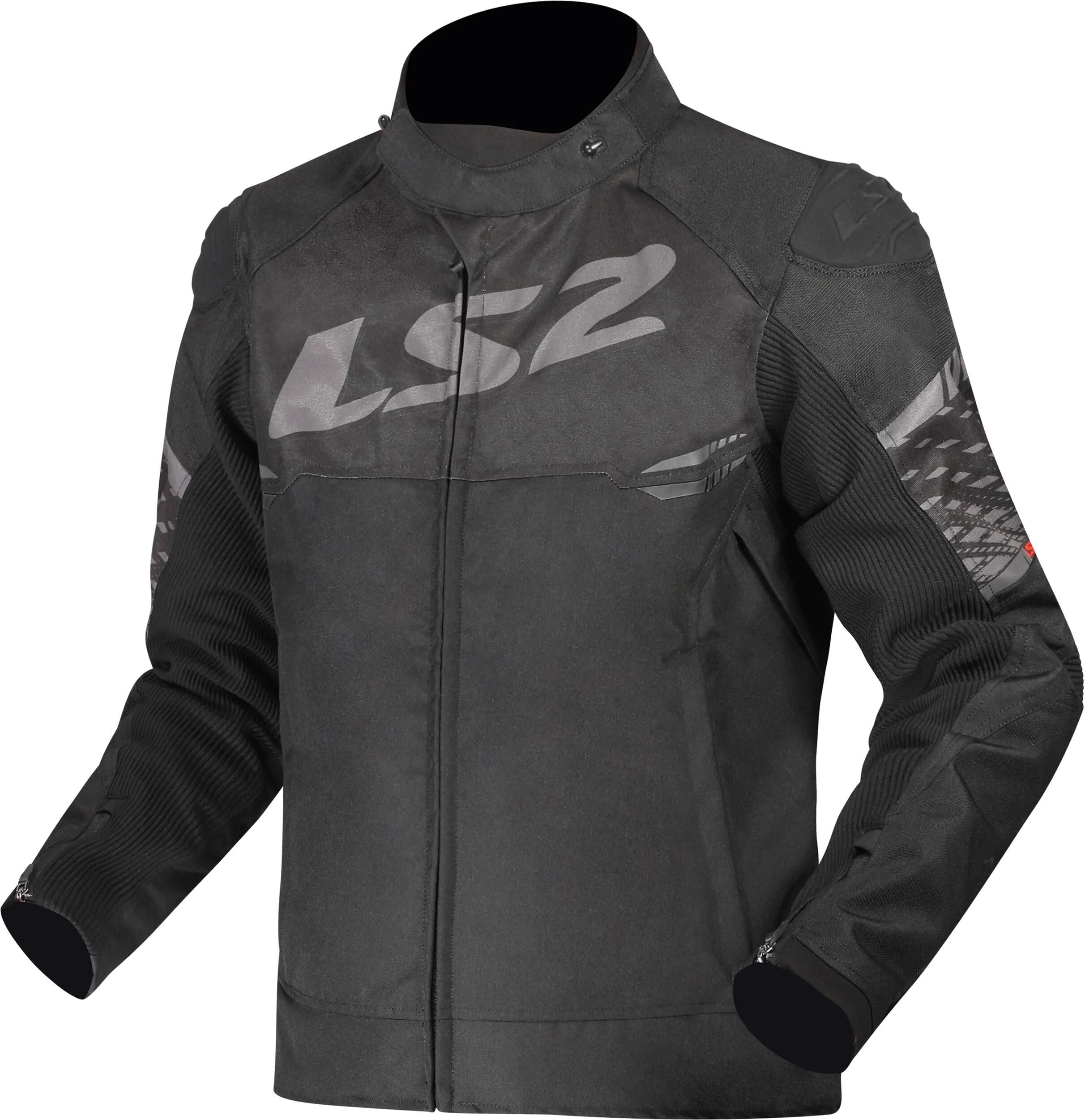 Ls2 jacke apex jacket apex men black dark gray size 3xl