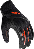 Ls2 handschuh ray ii man glove ray ii mens black red gr. s