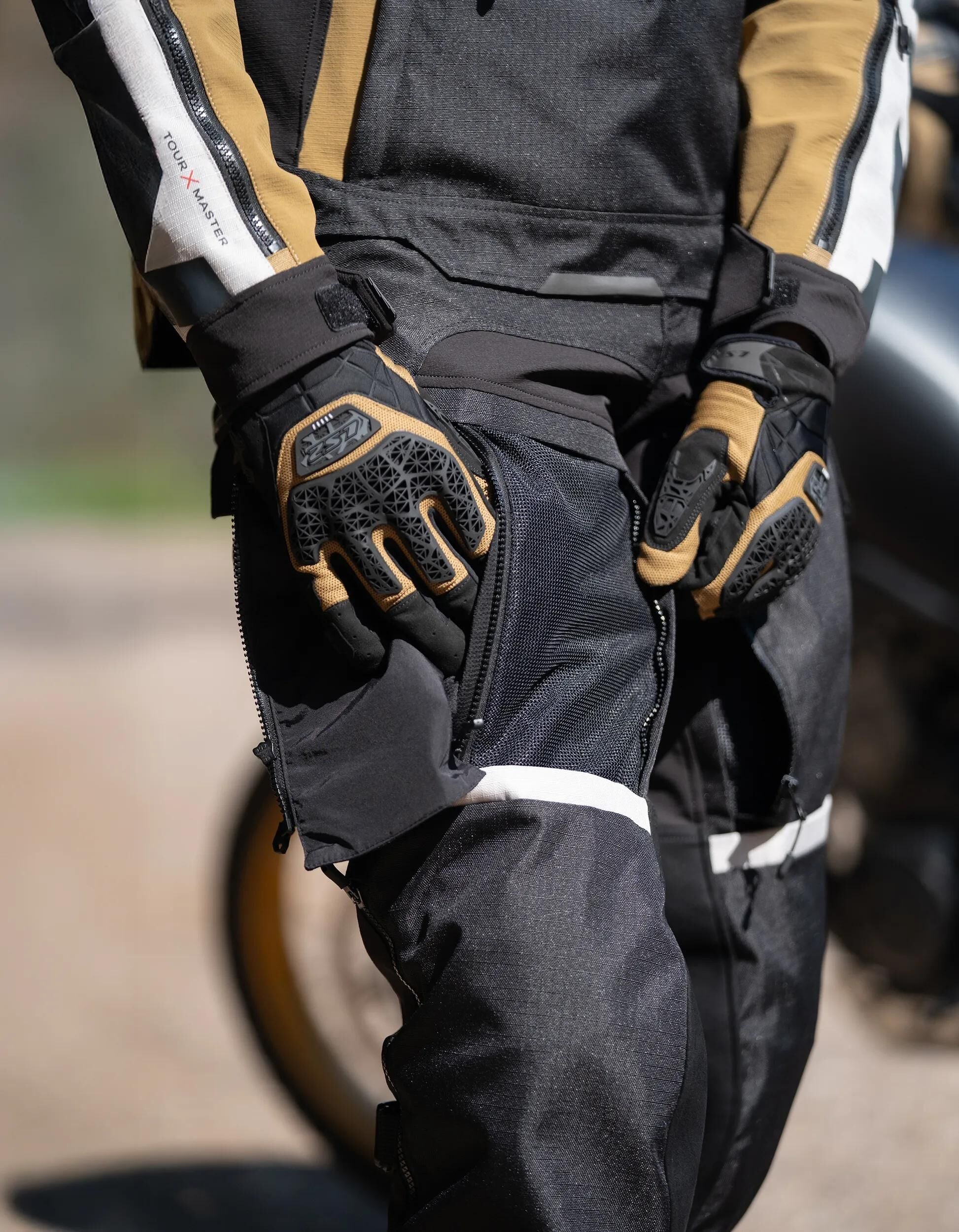 Ls2 handschuh all terrain ii man glove all terrain ii mens black sander l