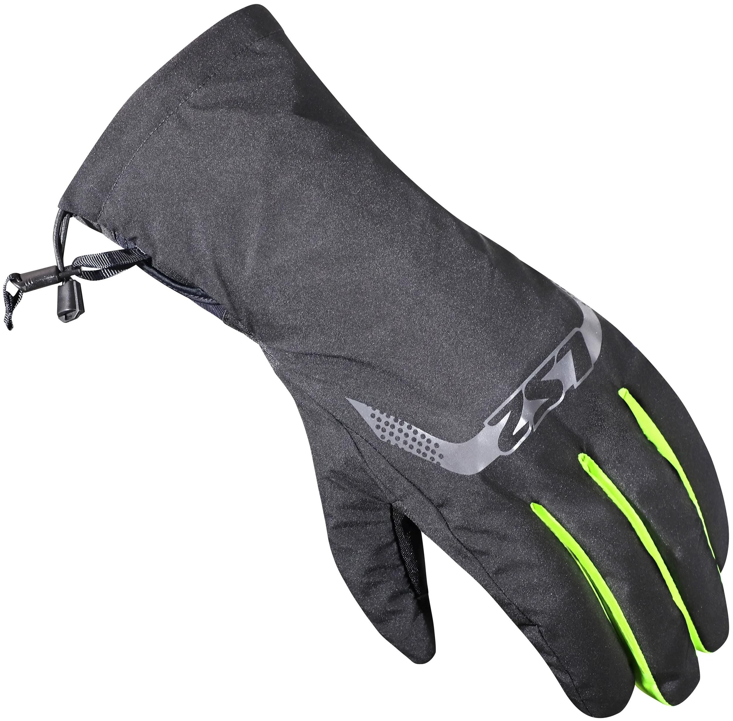 Ls2 überziehhandschuh thermorain glove thermorain black h-v yellow xl-3xl