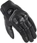 Ls2 handschuh atom man glove atom mens black gr. l