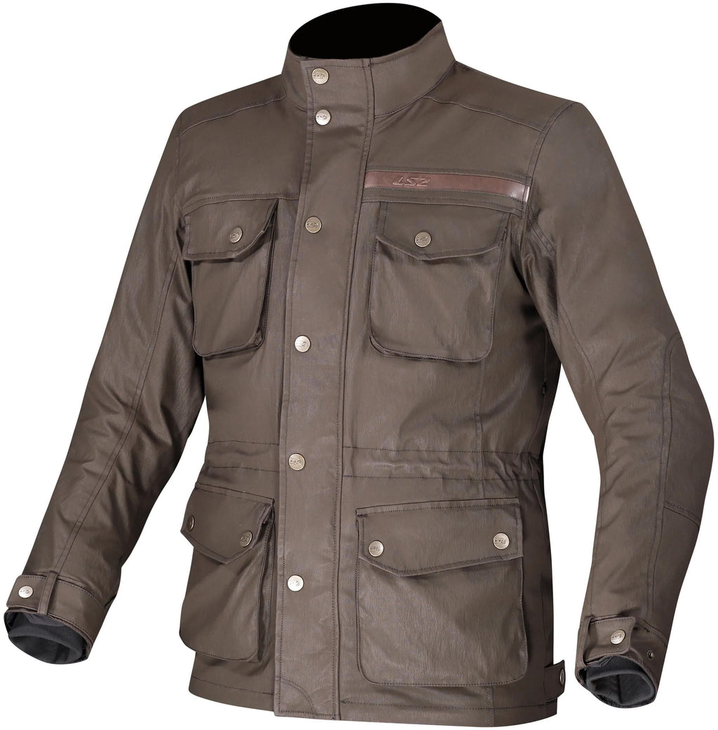 Ls2 jacke liberty man jacket liberty mens brown size l