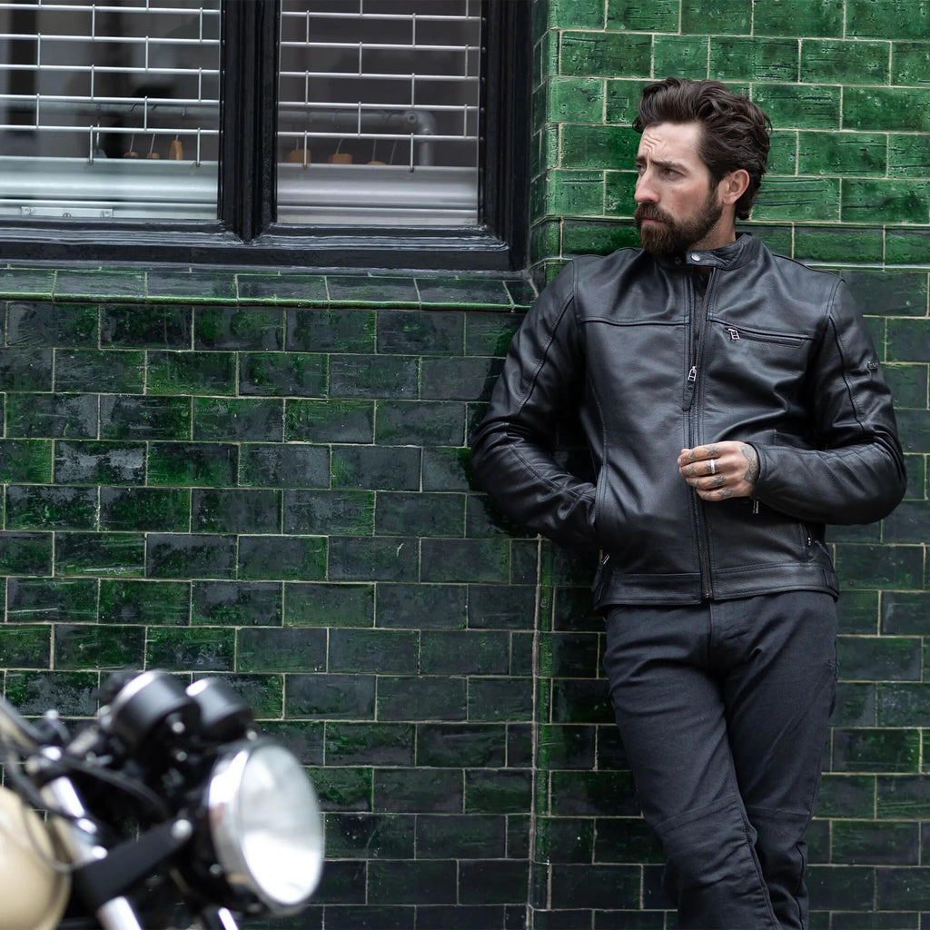 Oxford lederjacke walton 2.0 jacket walton 2.0 aa leather black gr. m