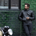 Oxford lederjacke walton 2.0 jacket walton 2.0 aa leather black gr. m