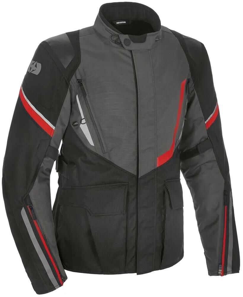 Oxford jacke montreal 4.0 jacket montreal 4. black grey red size 5xl