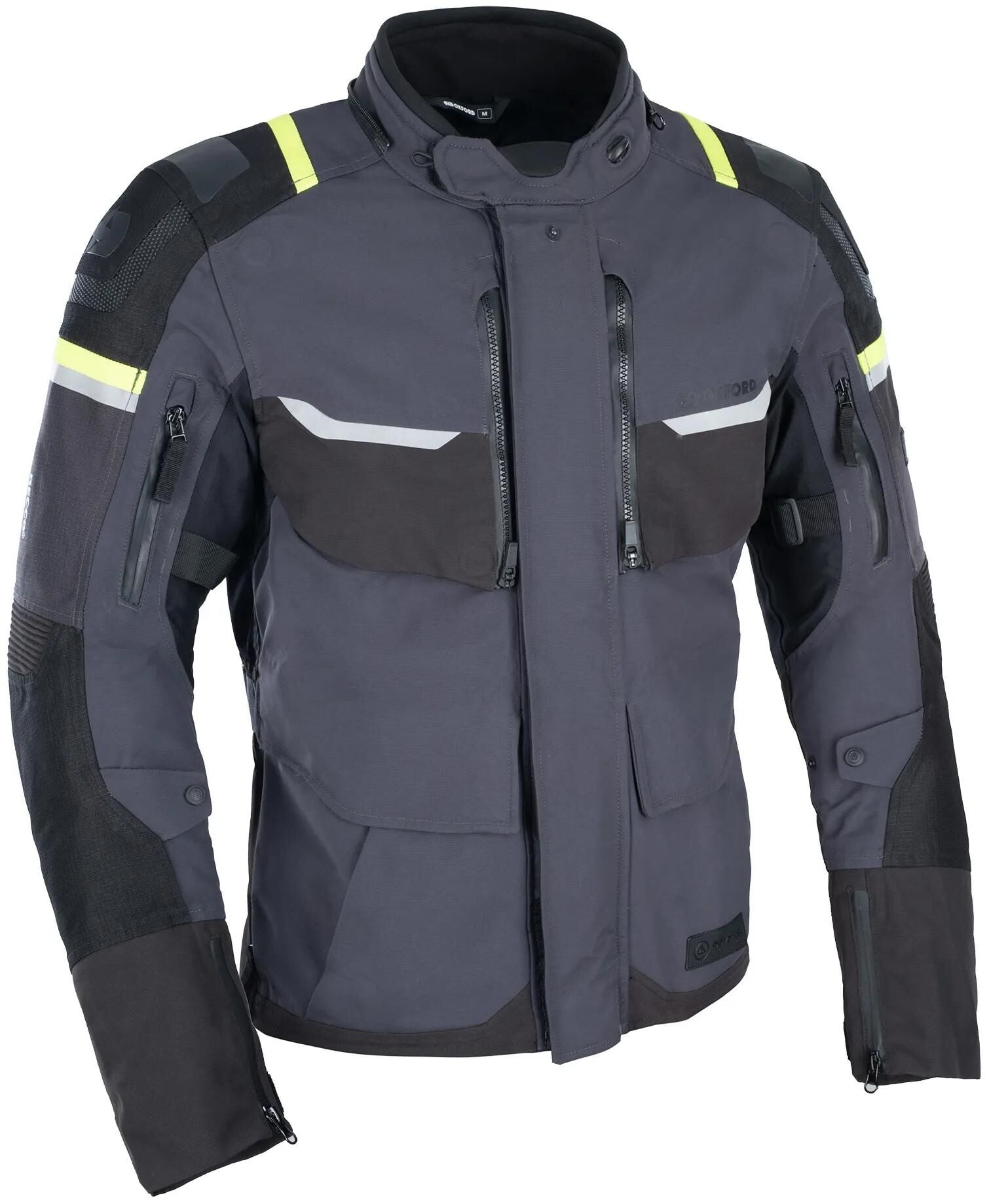 Oxford jacke stormland jacket stormland gray sw neon yellow size