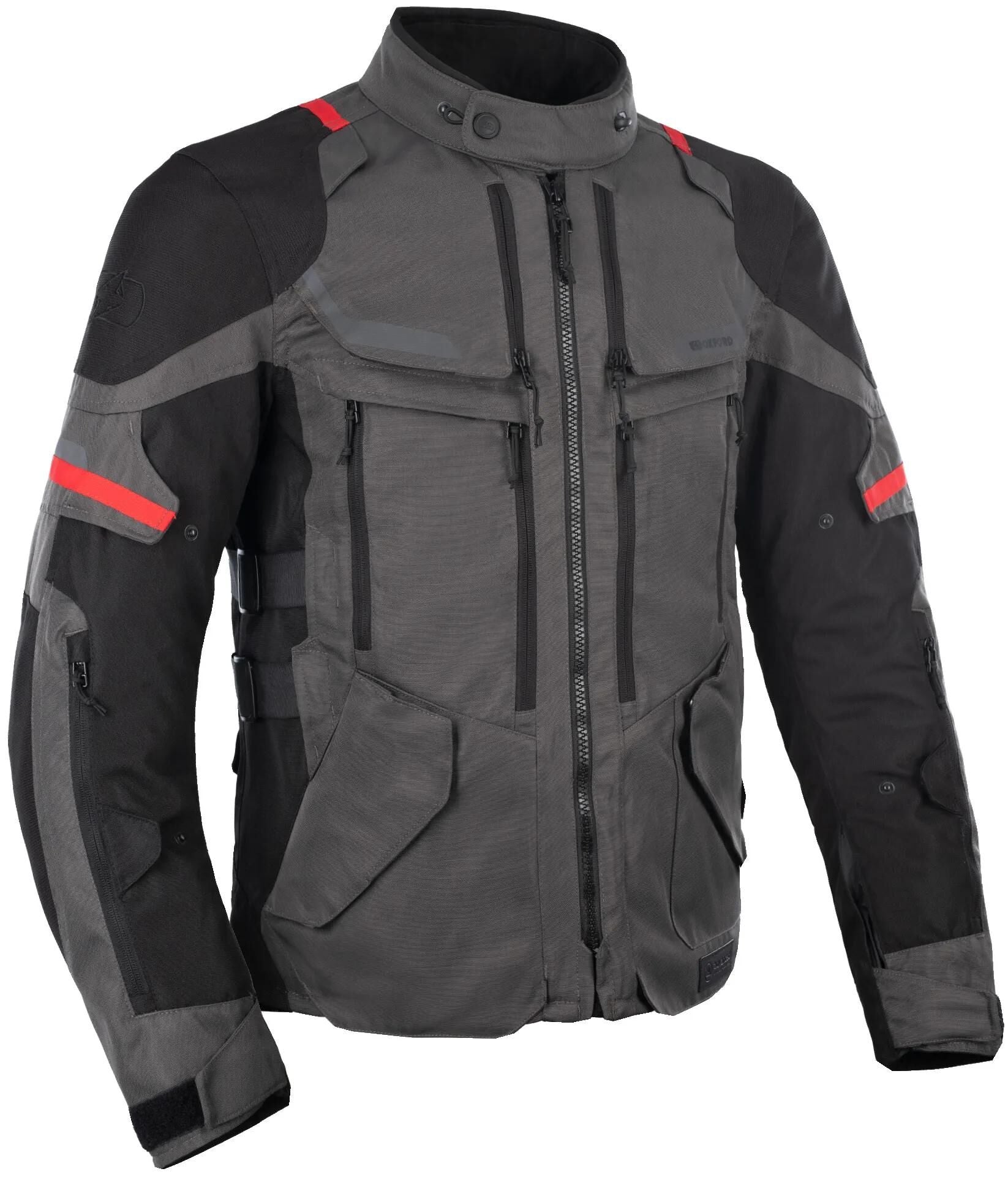 Oxford jacke rockland jacket rockland gray sw red gr. l