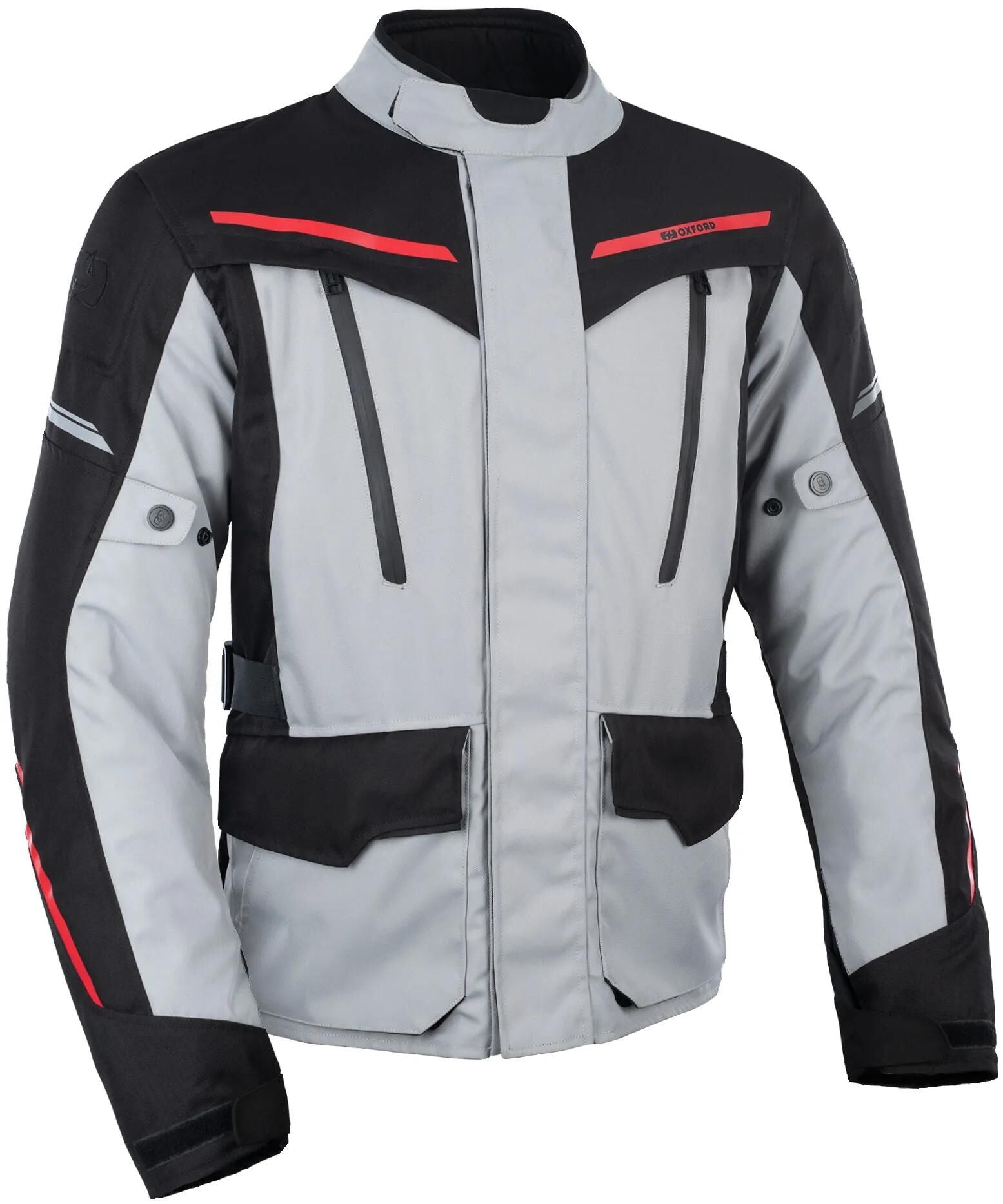 Oxford jacke metro 2.0 jacket metro 2.0 gray black red gr. xxl