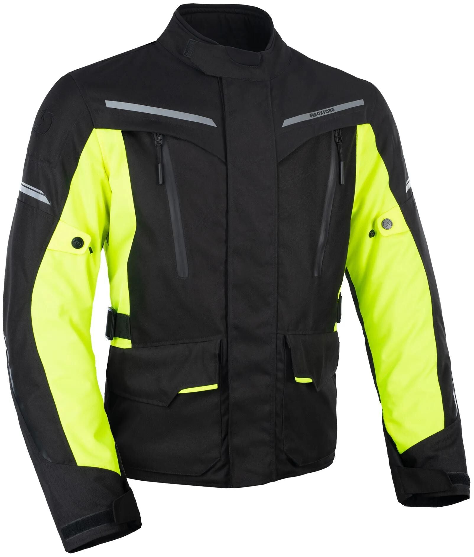 Oxford jacke metro 2.0 jacket metro 2.0 black neon yellow gr. xl