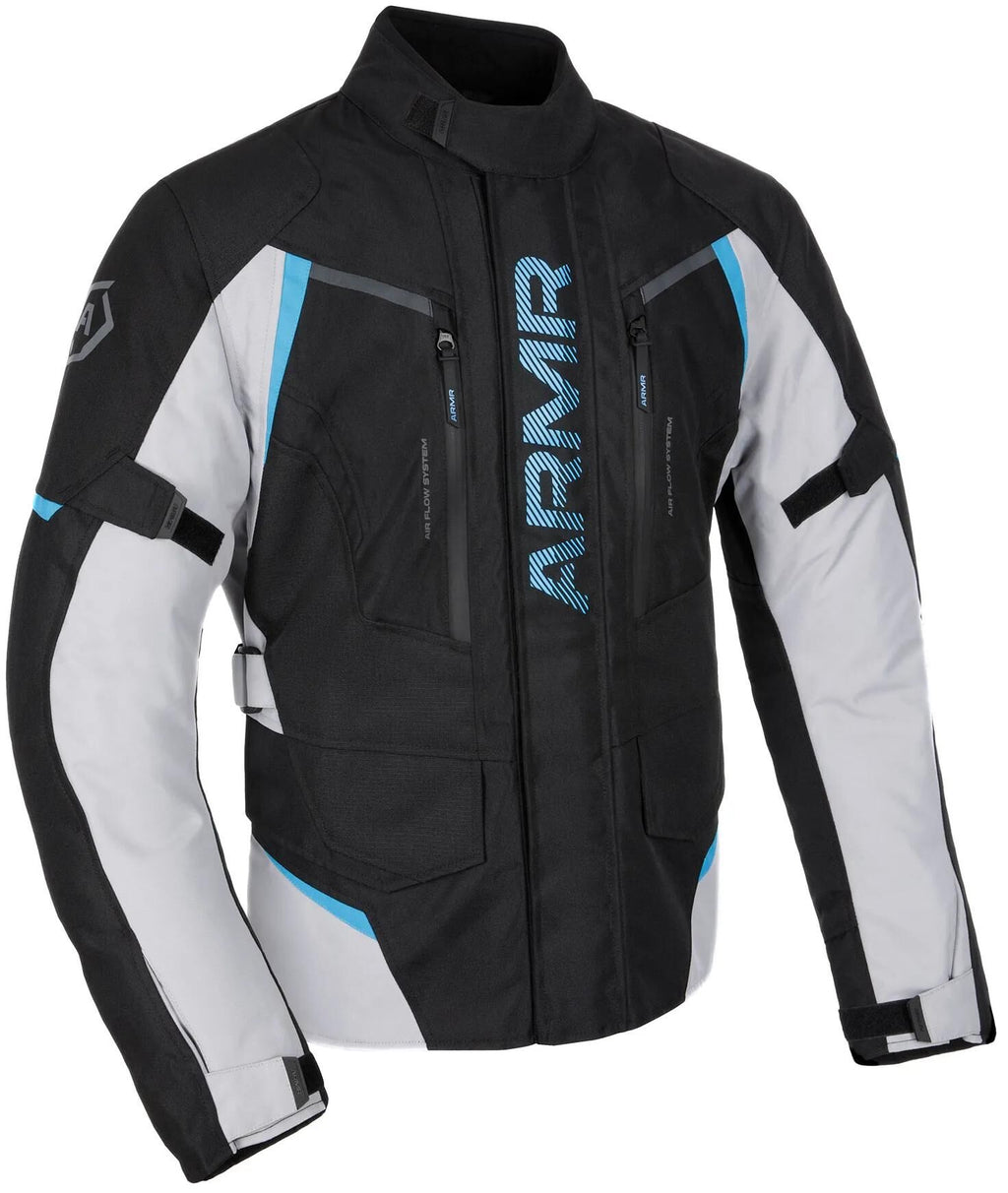 Armr jacke kiso 4.0 jacket kiso 4.0 wp ms black grey blue gr. xl