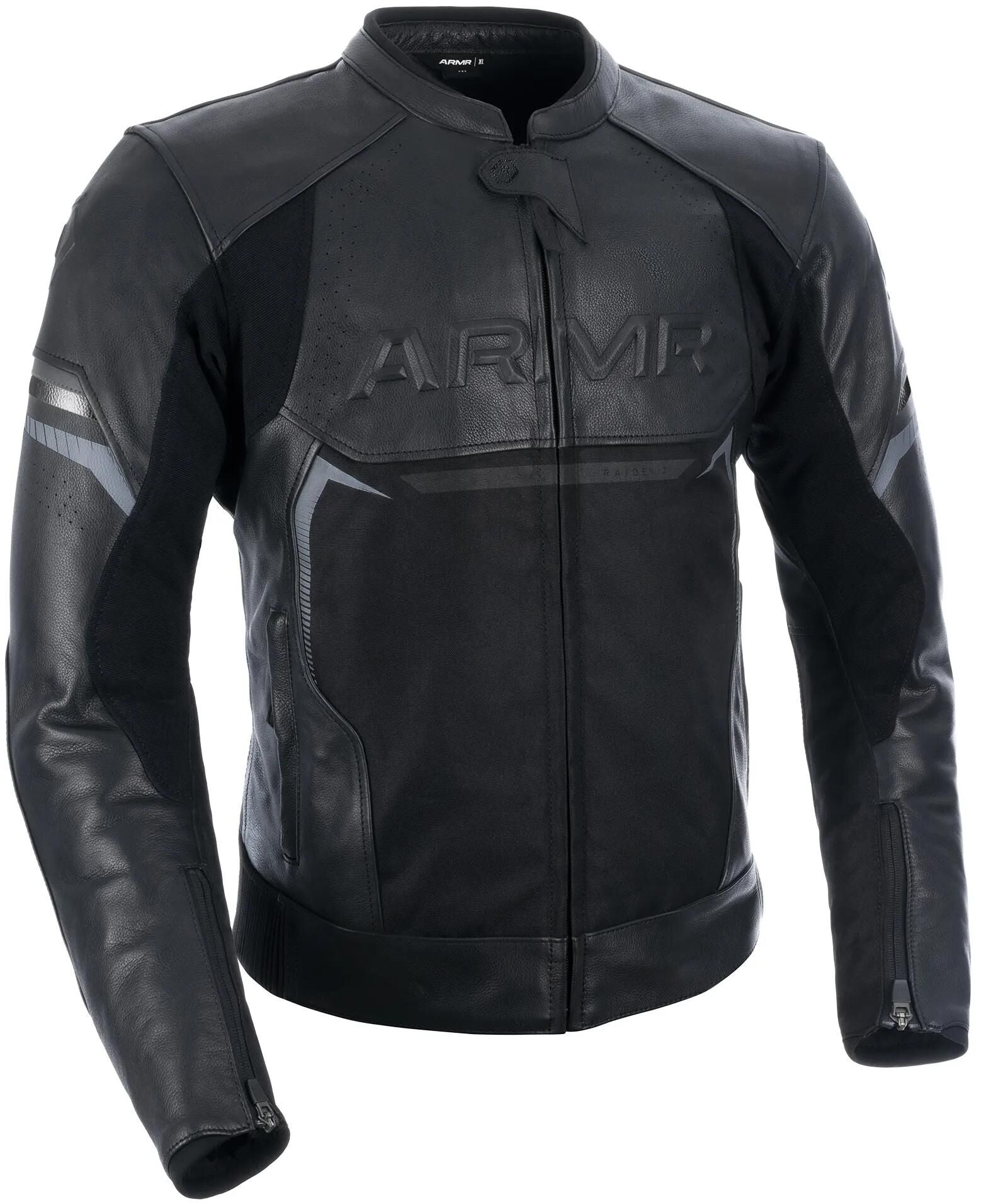 Armr lederjacke raiden 3.0 leather jacket raide 3.0 ms black gr. xxl
