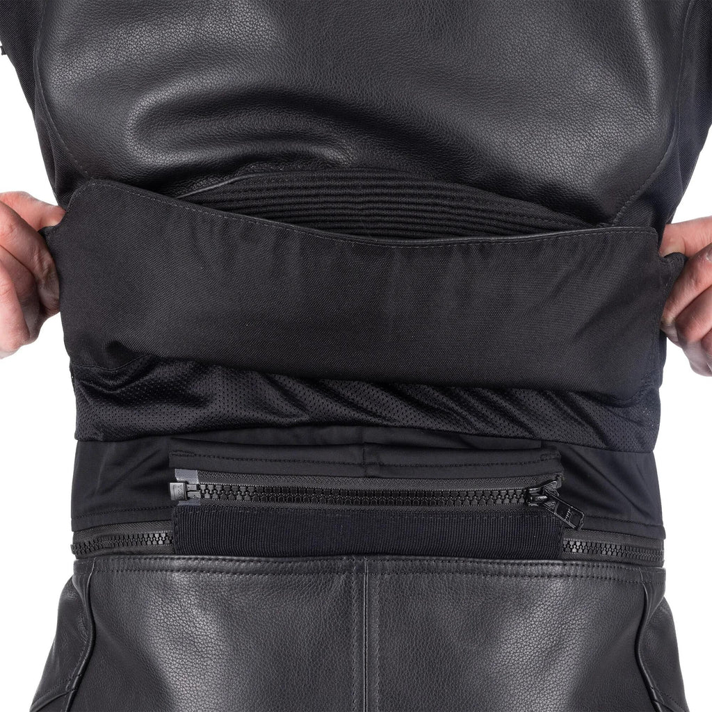 Armr lederjacke raiden 3.0 leather jacket raide 3.0 ms black red gr. m