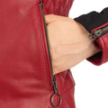 Oxford lederjacke radley leather jacket rad ws red 42