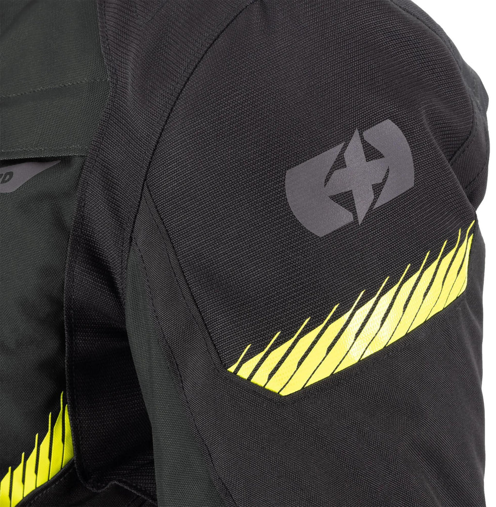 Oxford jacke toronto 1.0 jacket toronto 1.0 d2d ms black green fluo l