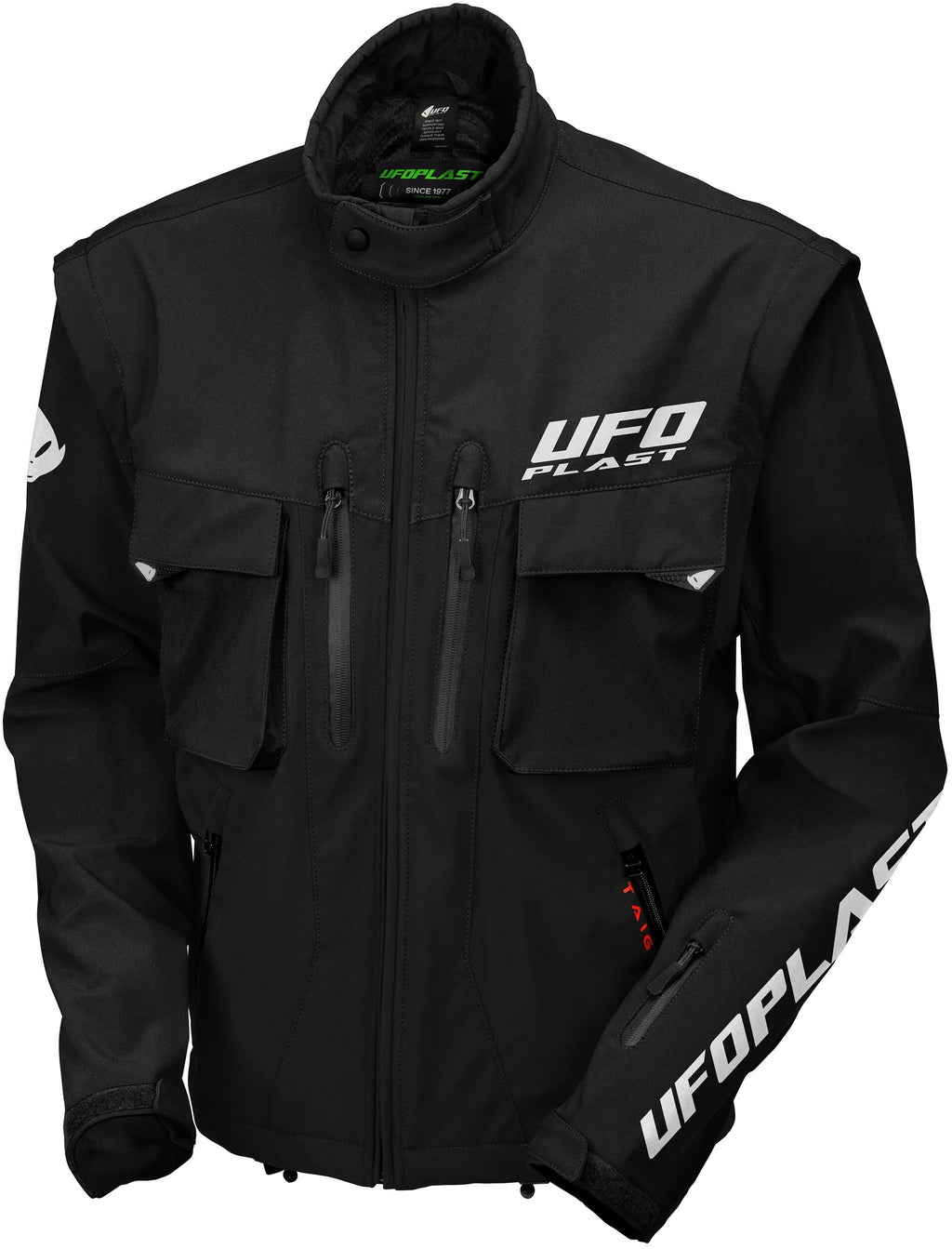 Ufo plast jacke taiga enduro jacket ufo black gr. m