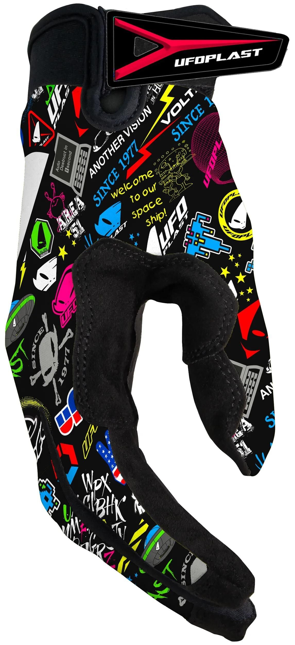 Ufo plast crosshandschuh skyline gloves ufo skyline graphic gr. l