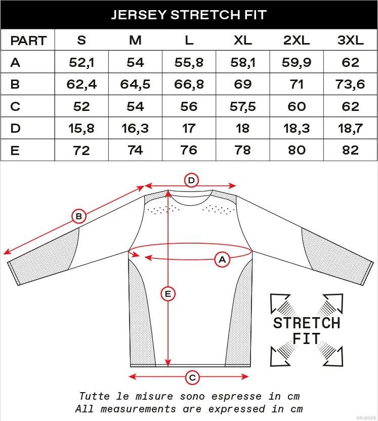 Ufo plast jersey mx ares mx jersey ufo ares gray rot gr. xxl