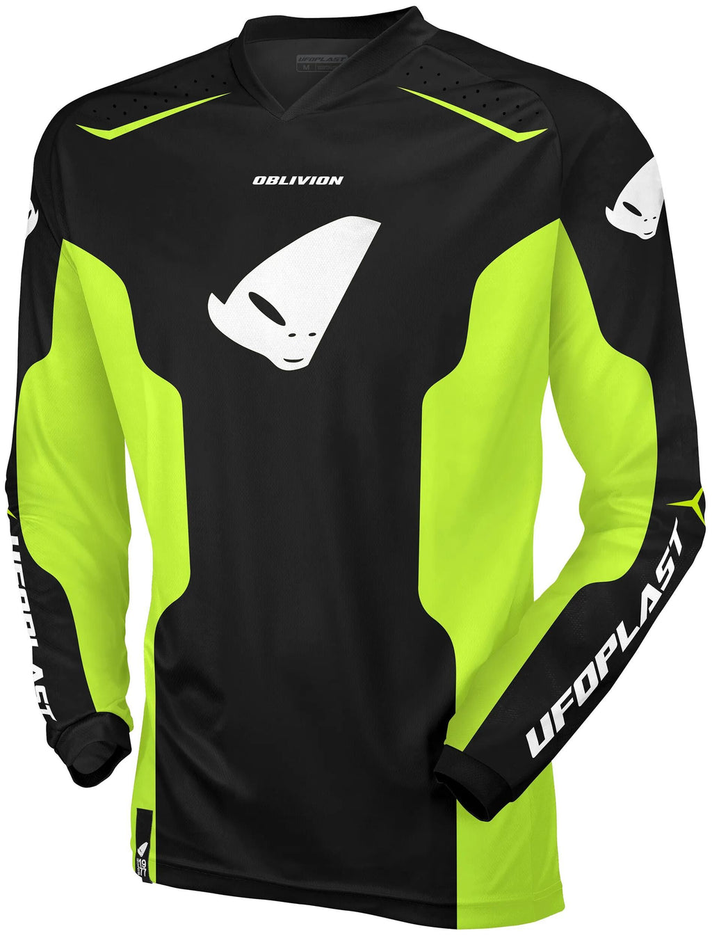 Ufo plast jersey mx oblivion mx jersey ufo oblivion black yellow gr. l