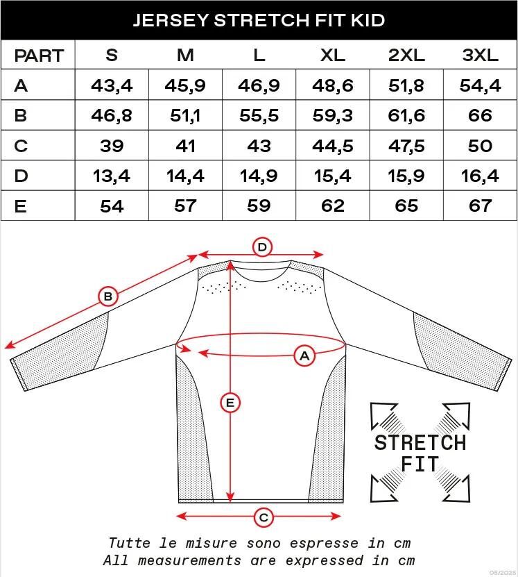 Ufo plast jersey ares kids children's jersey ufo are red blue gr. xs