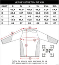 Ufo plast jersey ares kids children's jersey ufo are red blue gr. s