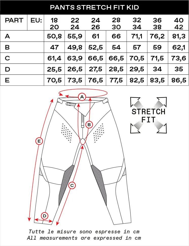 Ufo plast hose ares children's pants ufo ares white black size 146