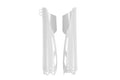Ufo plast gabelprotektor fork protectors ufo honda white