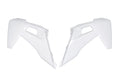 Ufo plast kühlerabdeckung radiator covers ufo husqvarna white