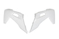 Ufo plast kühlerabdeckung radiator covers ufo husqvarna white