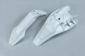 Ufo plast kotflügelsatz mudguard set ufo husqvarna oem white