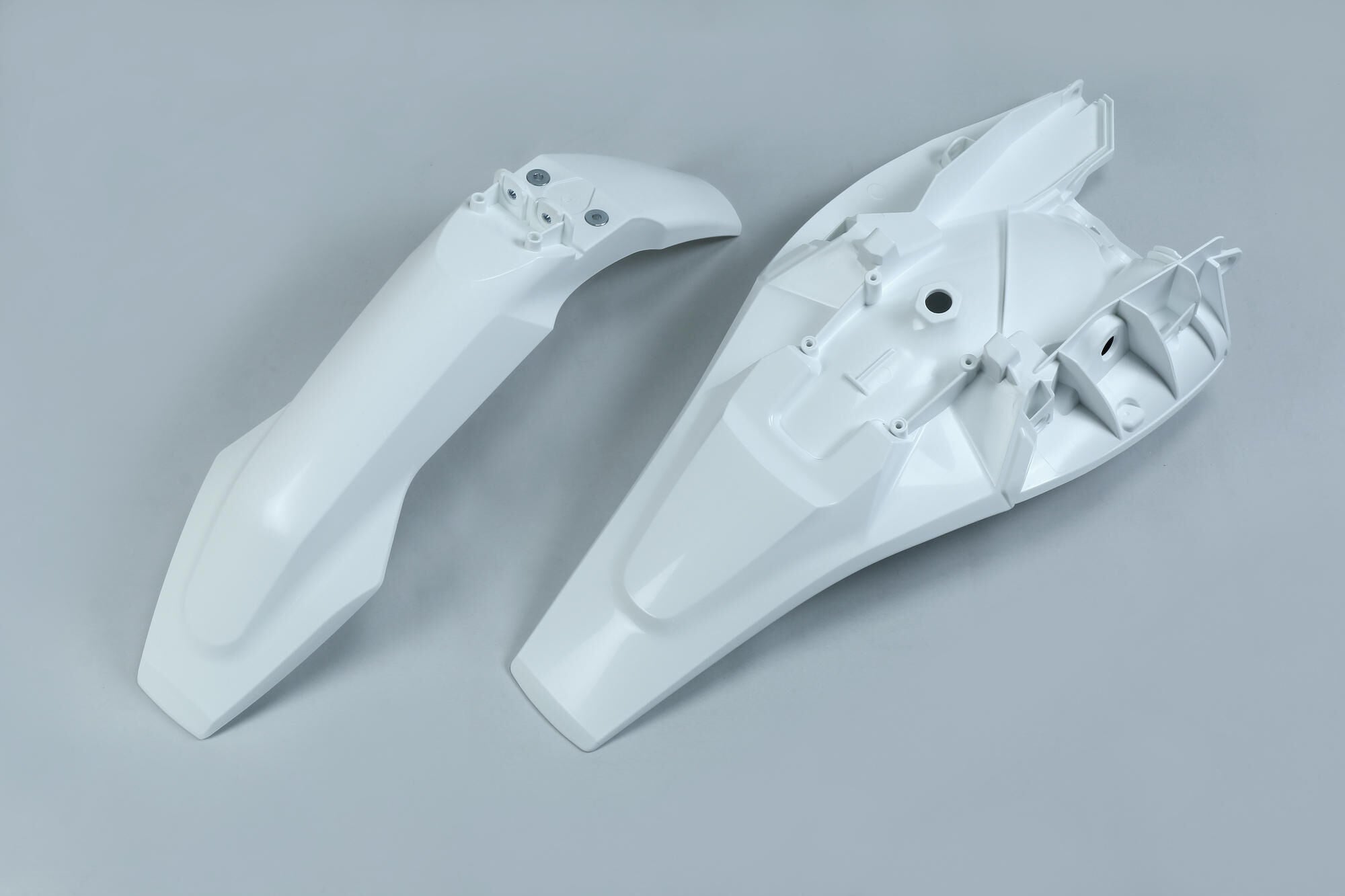 Ufo plast kotflügelsatz mudguard set ufo husqvarna oem white
