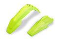 Ufo plast kotflügelsatz mudguard set ufo husqvarna yellow