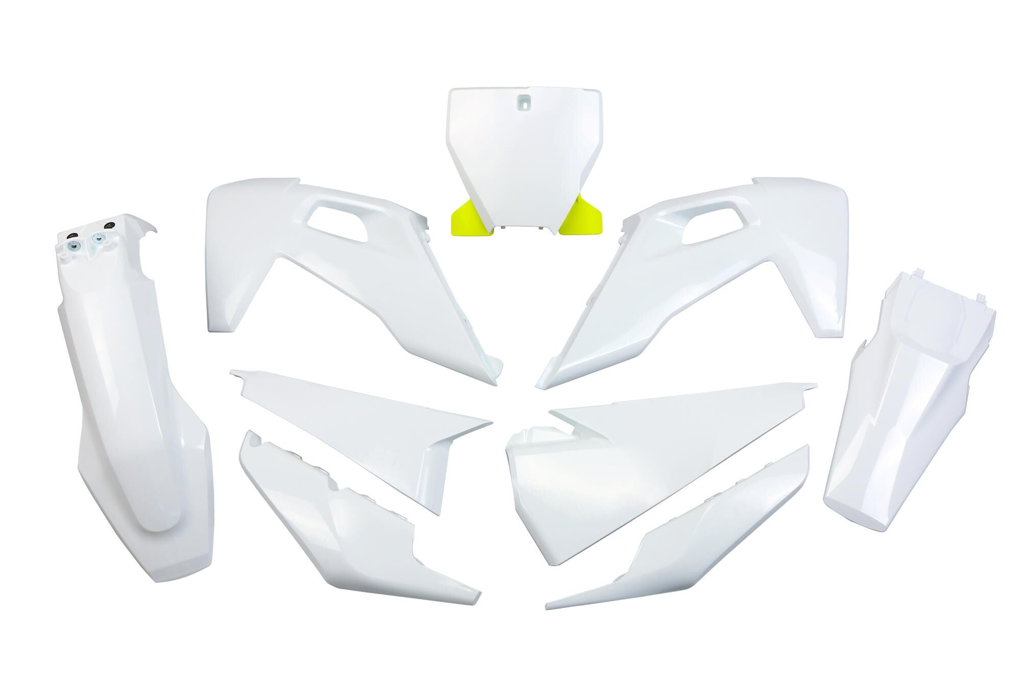 Ufo plast verkleidungssatz trim kit ufo husqvarna white