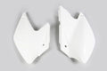 Ufo plast seitenverkleidung side covers ufo kawasaki white