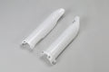 Ufo plast gabelprotektor fork protectors ufo kawasaki white