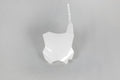 Ufo plast startnummerntafel start number plate ufo kawasaki white