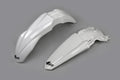 Ufo plast kotflügelsatz mudguard set ufo kawasaki white