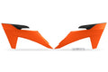 Ufo plast kühlerabdeckung radiator covers ufo ktm orange