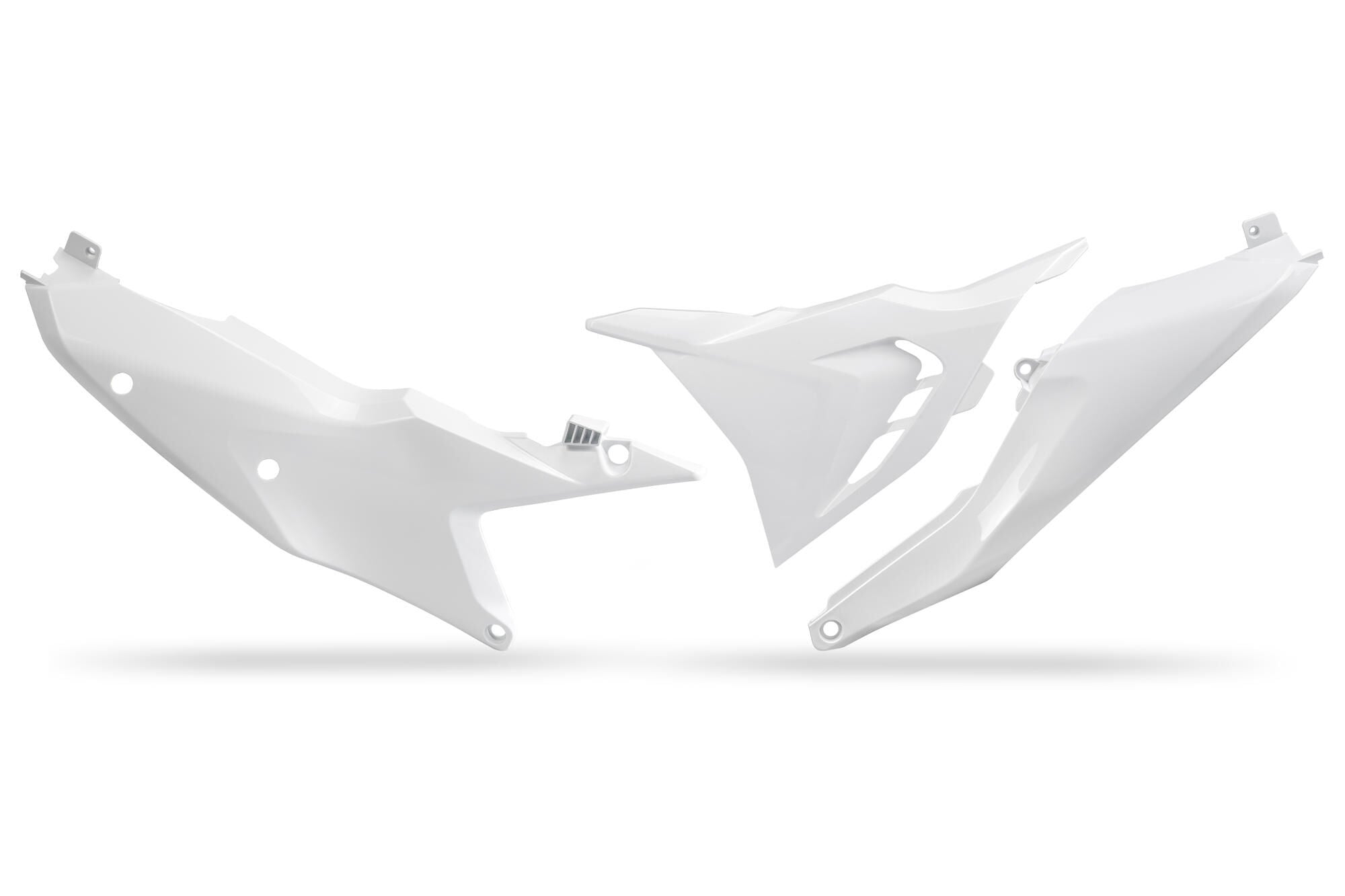 Ufo plast seitenverkleidung side covers ufo ktm white
