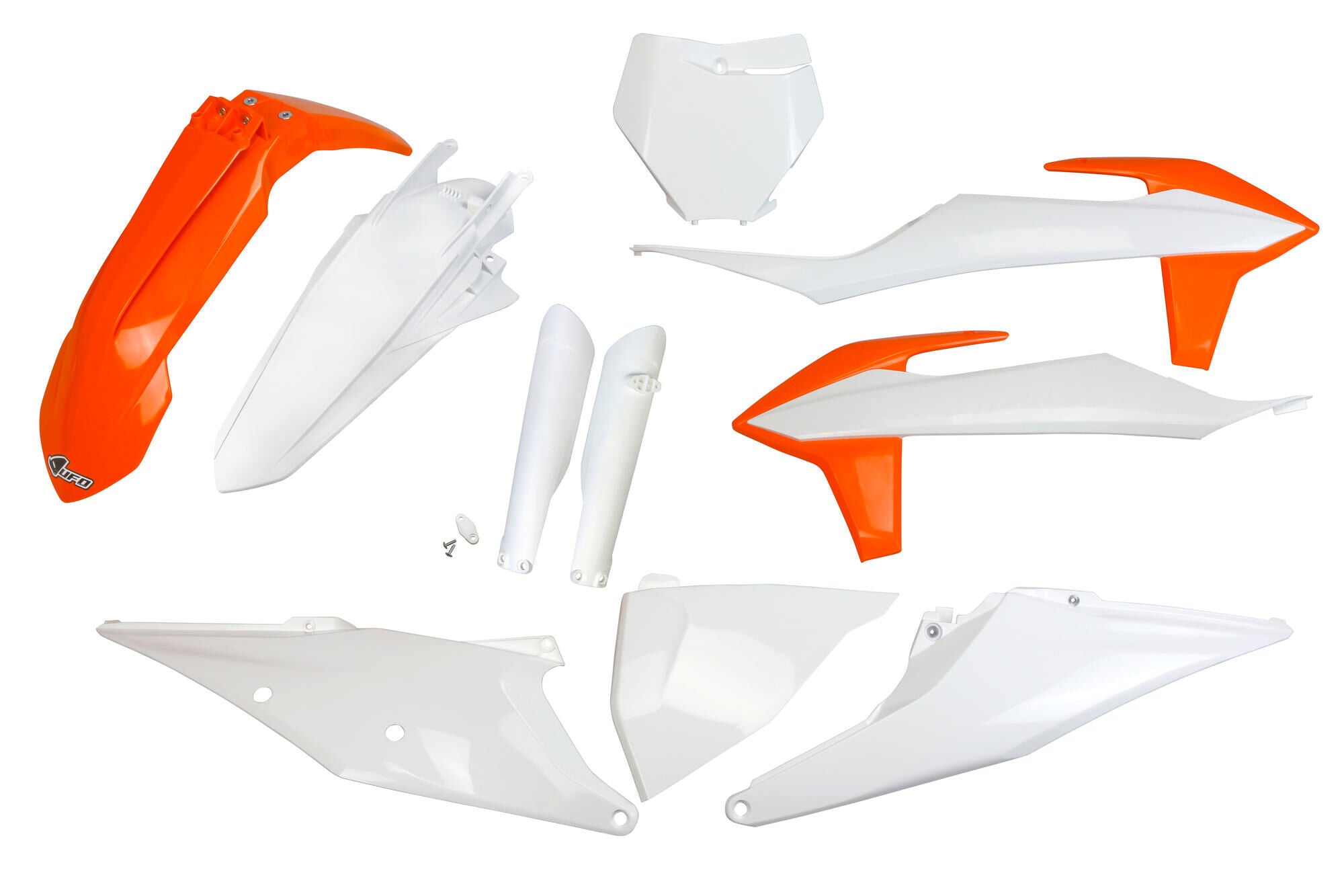 Ufo plast verkleidungssatz trim kit ufo ktm oem orange white