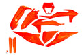 Ufo plast verkleidungssatz trim kit ufo ktm orange