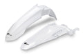 Ufo plast kotflügelsatz mudguard set ufo yamaha white