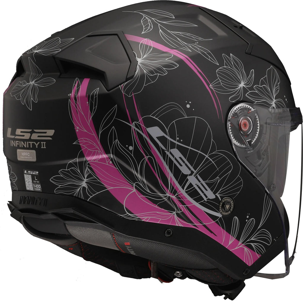 Ls2 jethelm of603 infinity ii lotus helmet infinity ii lotus sw rs matt gr. l