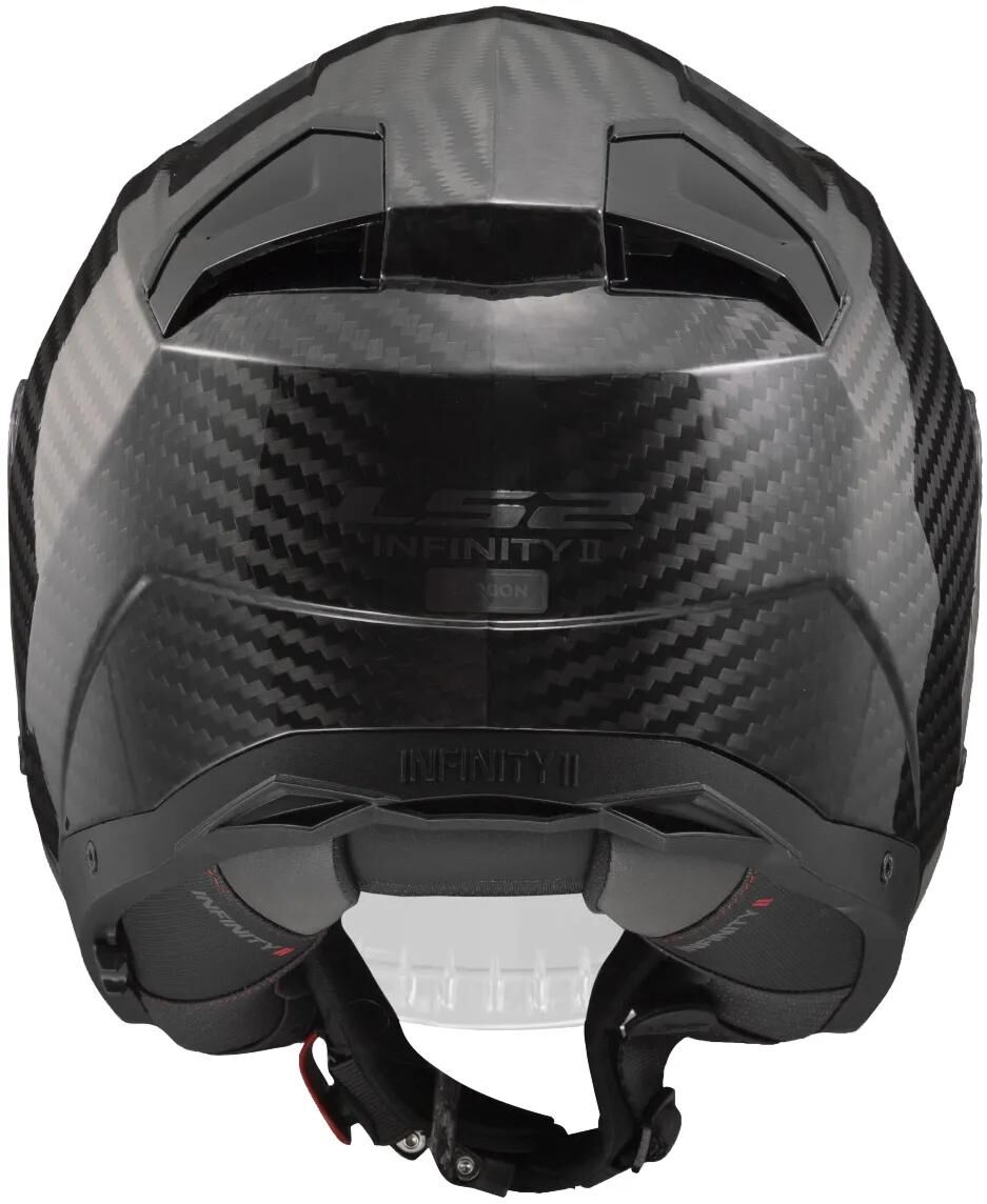 Ls2 jethelm of603 infinity ii carbon solid helmet infinity ii carbon black gr. xs