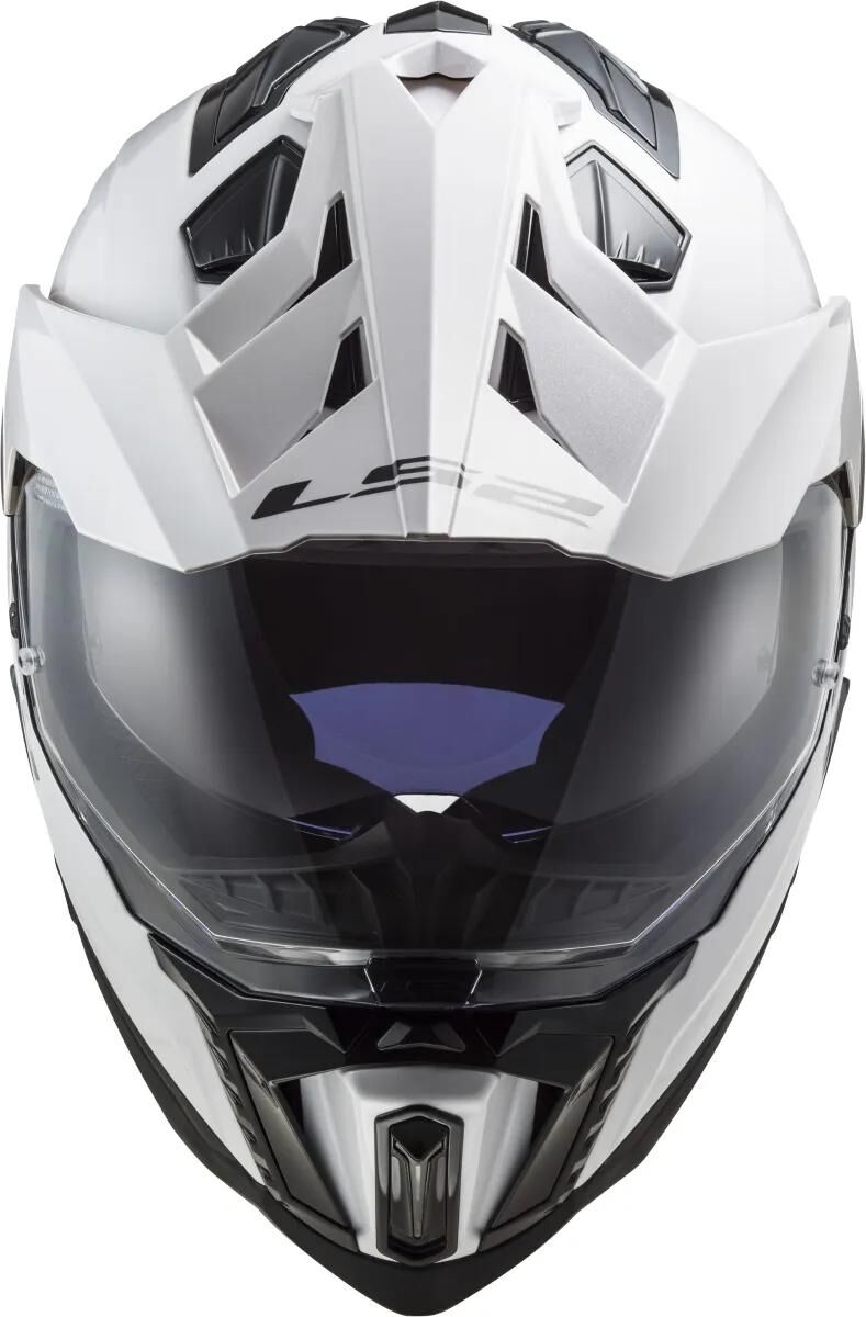 Ls2 endurohelm mx701 explorer solid helmet explorer white gr. xl