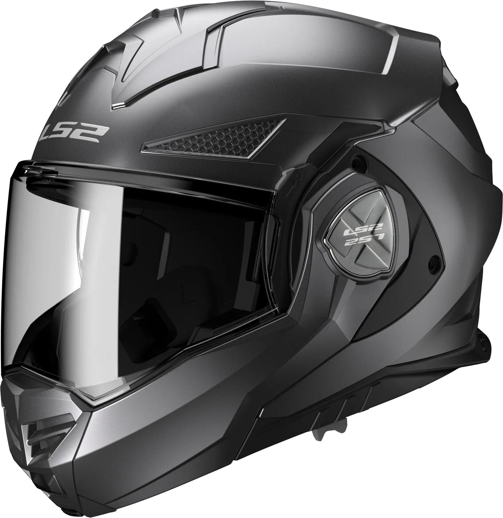 Ls2 klapphelm ff901 advant x solid helmet advant x gray matt gr. xxl
