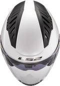 Ls2 jethelm of600 copter ii solid helmet copter ii soli white gr. m