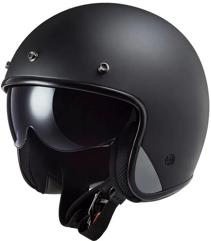Ls2 jethelm of601 bob ii solid helmet of601 bob ii black matt gr. l