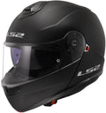 Ls2 klapphelm ff908 strobe ii solid helmet strobe ii ff90 solid sw matt gr. xs