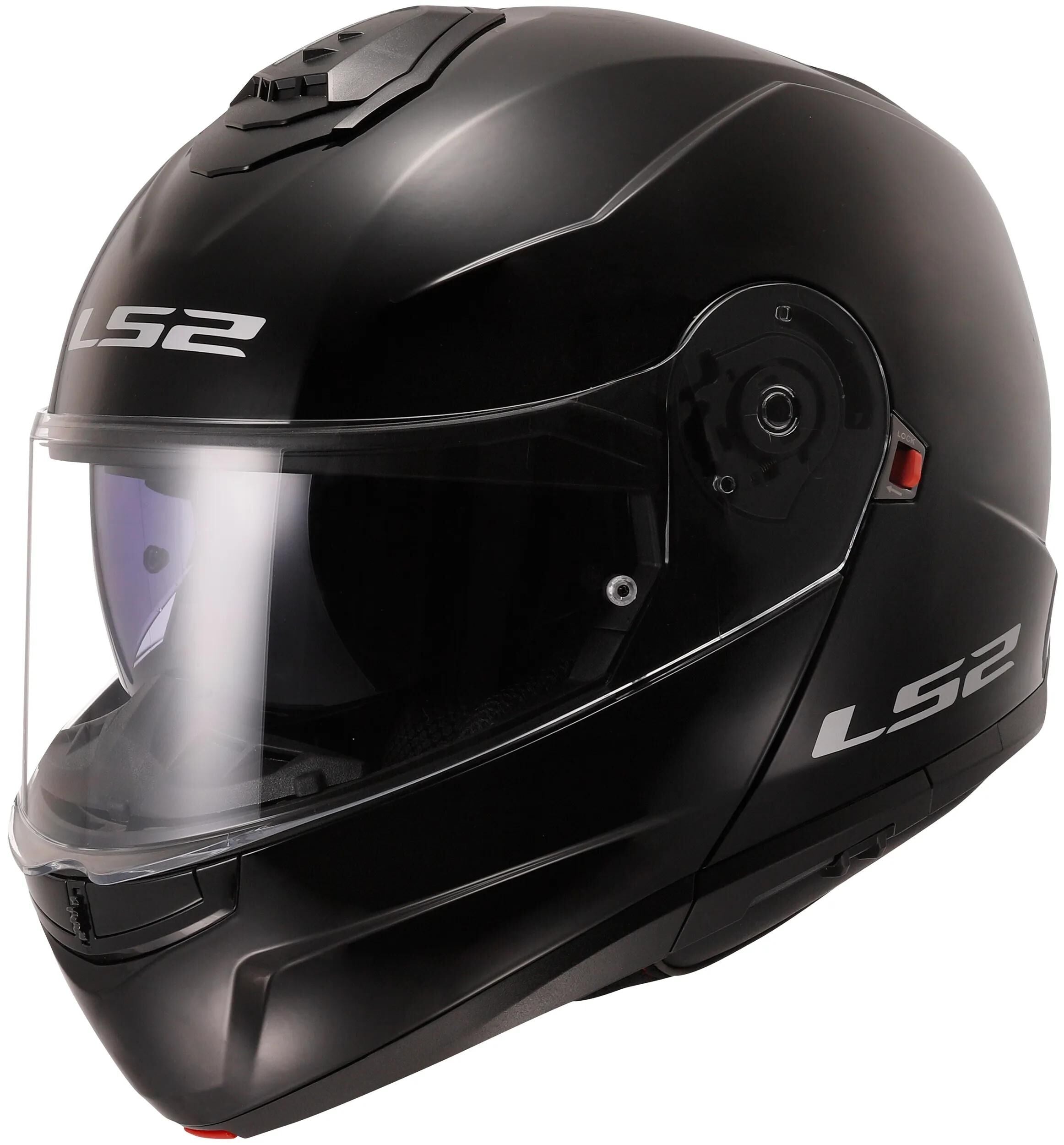 Ls2 klapphelm ff908 strobe ii solid helmet strobe ii ff90 solid sw gr. xxl