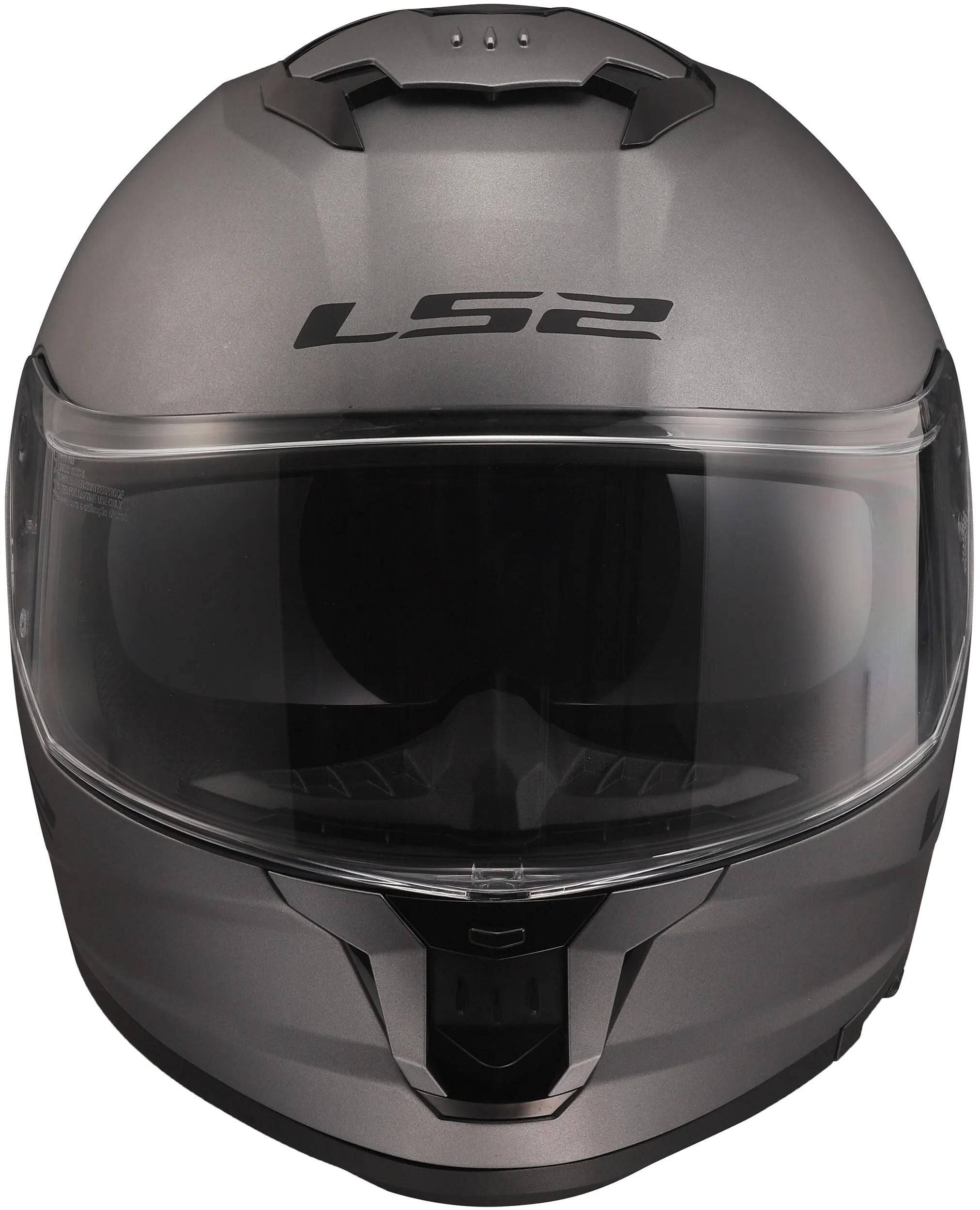 Ls2 integraalhelm ff808 stream ii solid helmet ff808 stream i solid nardo gray gr. l